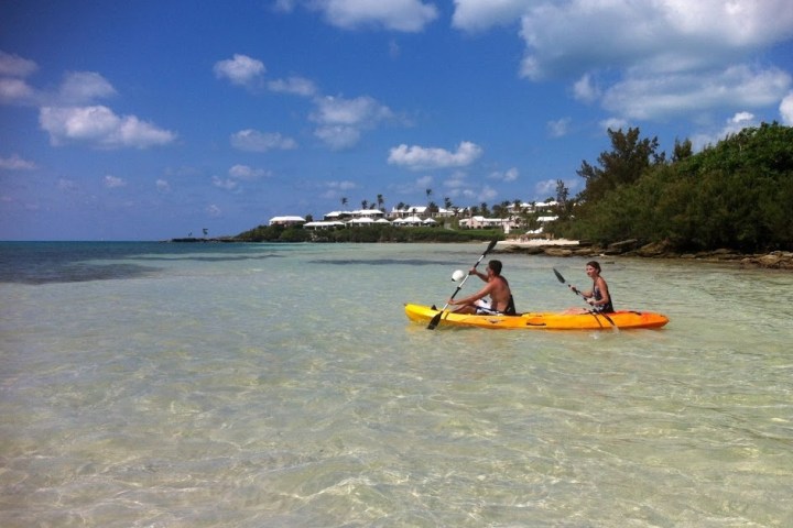 a small boat in a body of water